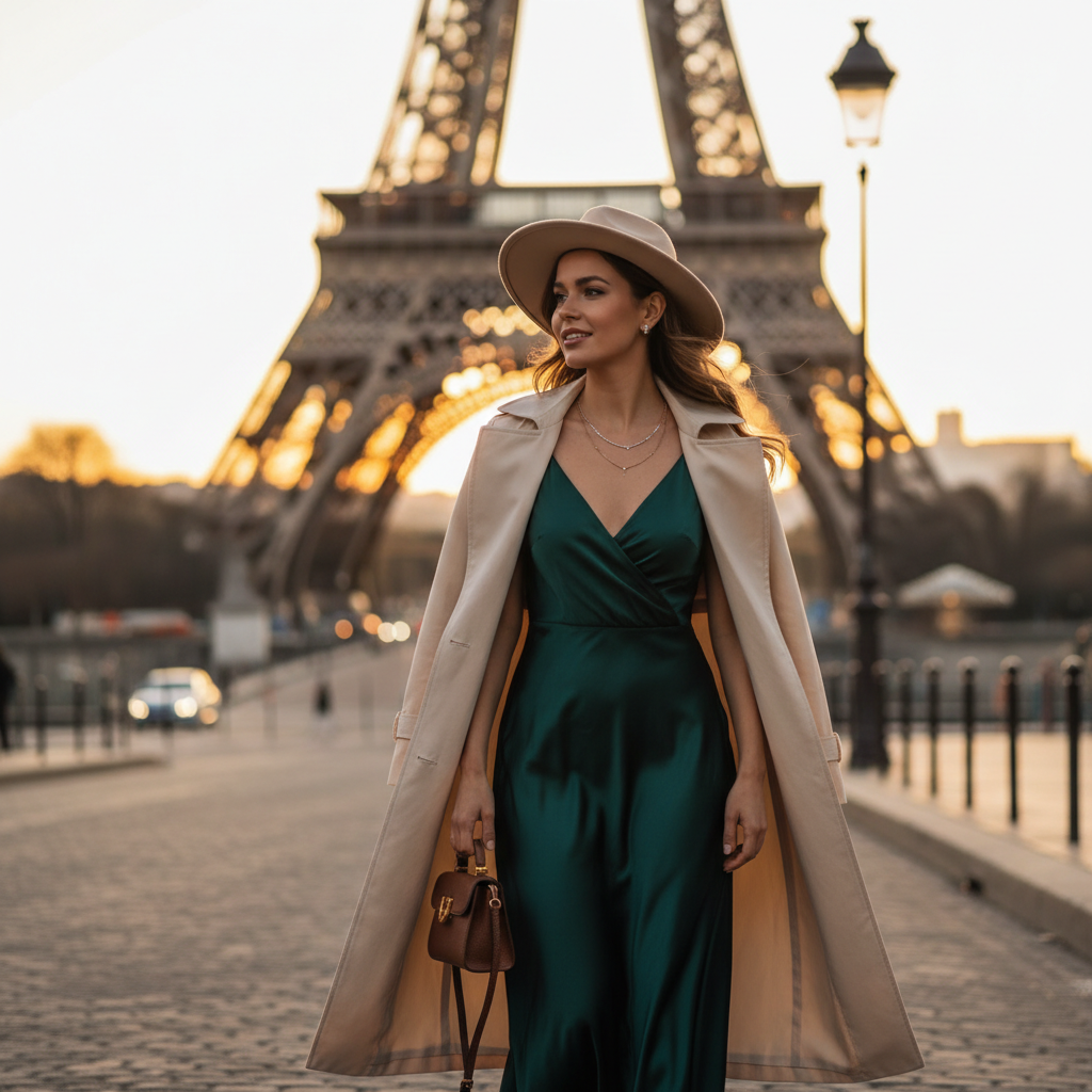 photo for emily r. account but something like photo in paris aiffel